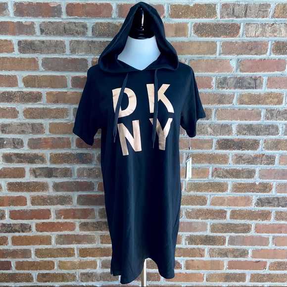 Dkny Hooded Sneaker Dress